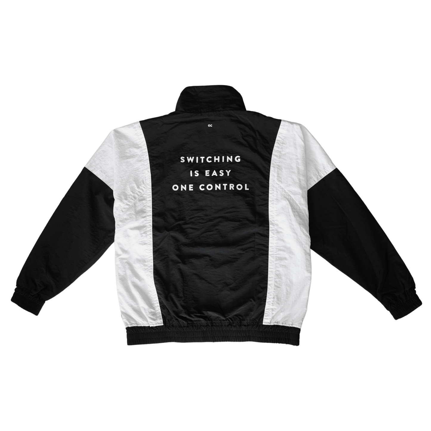One Control ロゴ入りトラックジャケット ブラック