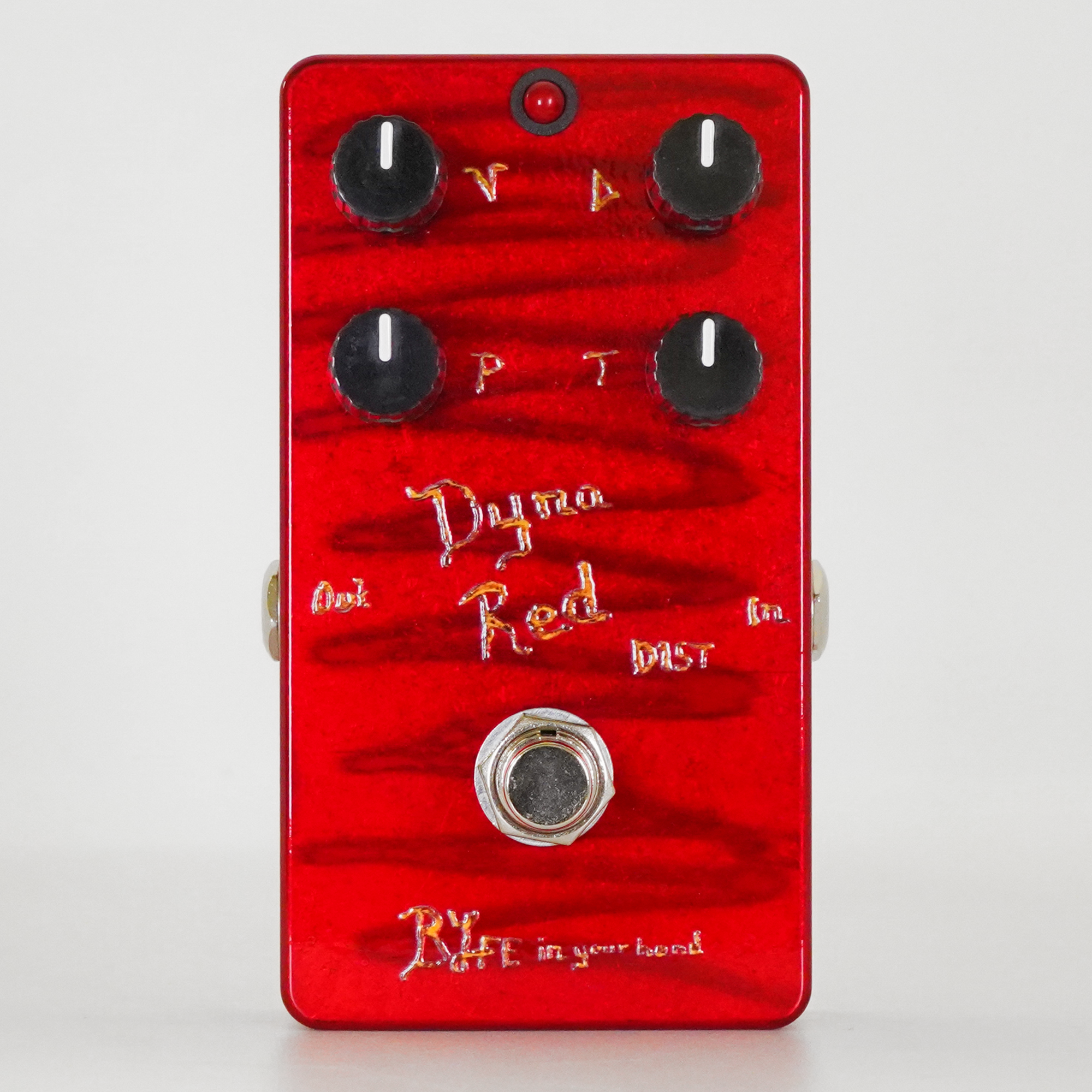 ギター One control Dyna Red Distortion 4K One Control BJFE in your hand series Dyna Red Distortion 4K