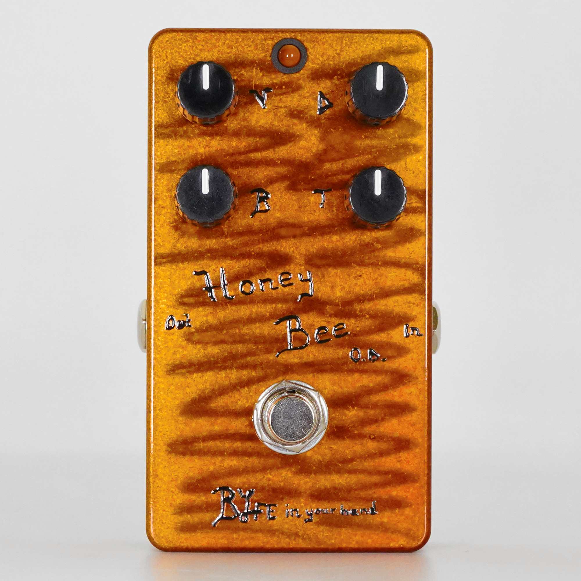 ギター One Control Honey Bee OD One Control BJFE in your hand series Honey Bee OD 4K