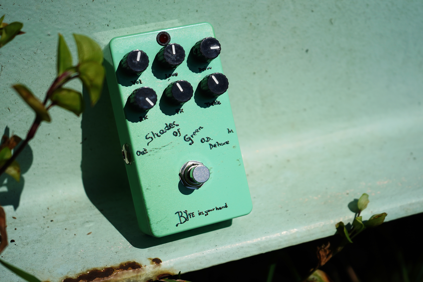 One Control BJFE in your hand series Shades Of Green O.D. Deluxe