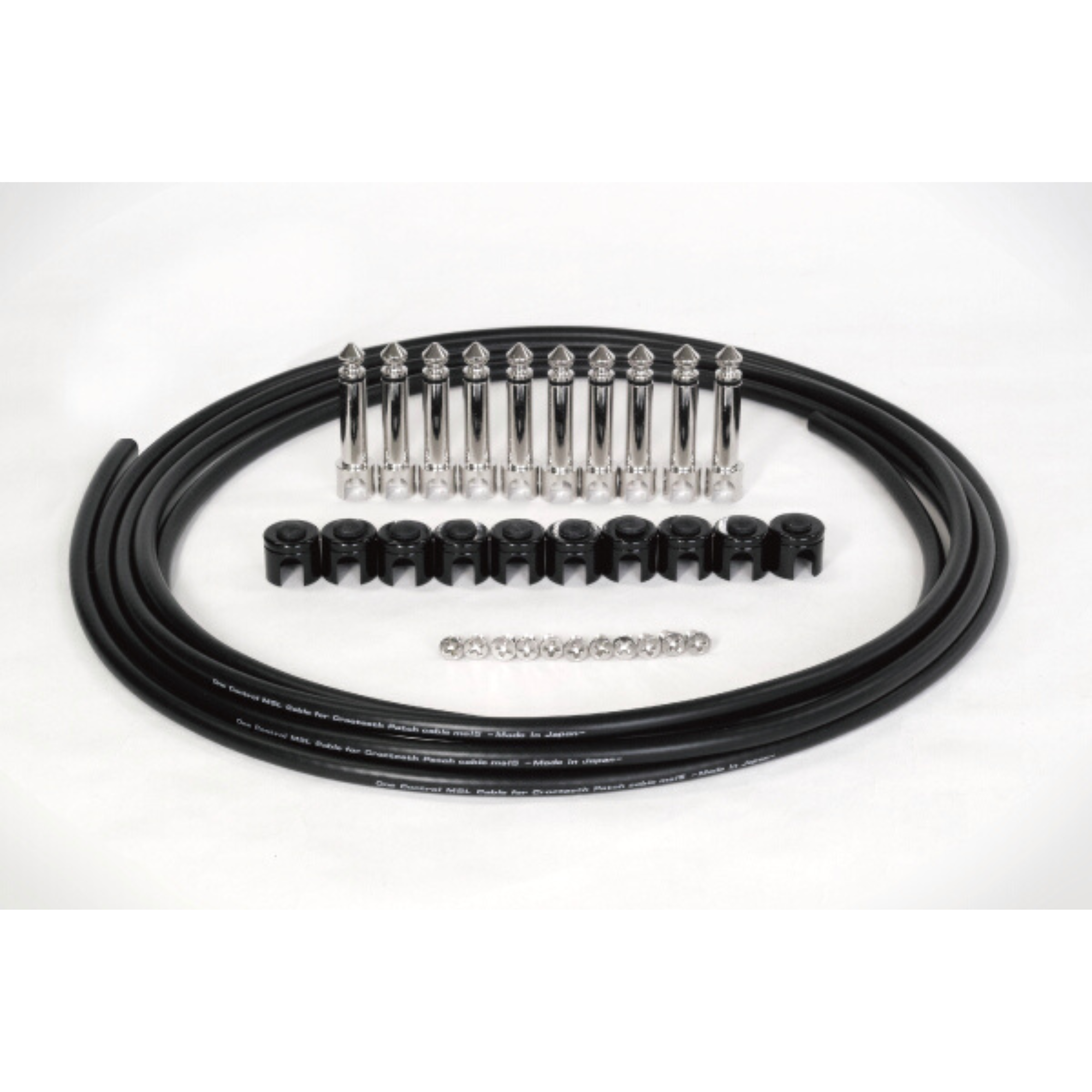配信機器・PA機器・レコーディング機器 SOLDERLESS CABLE KIT SL-5S/SL-5L 3m One Control CrocTeeth Solder Free Patch Cable KIT – OneControl