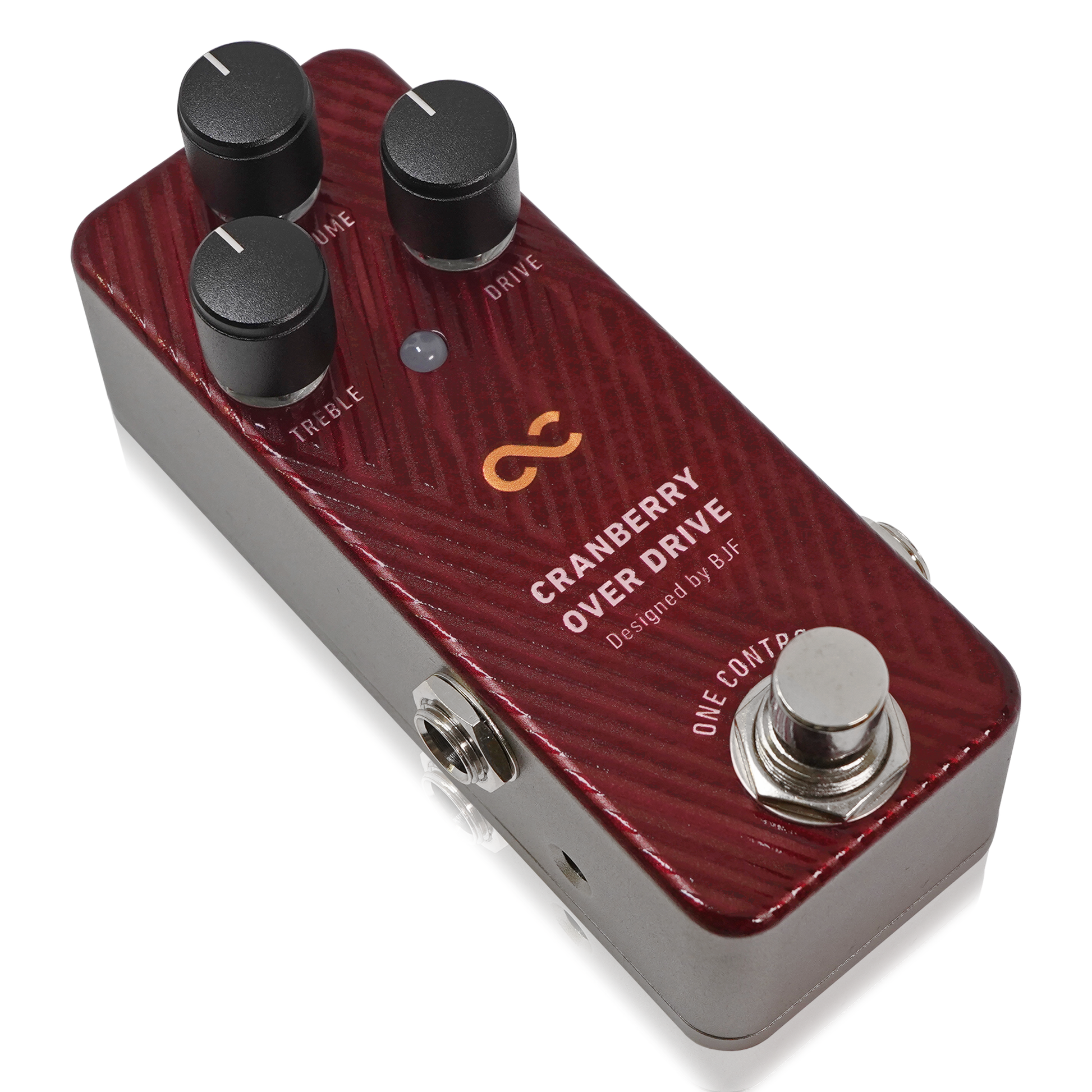 One Control Cranberry OverDrive エフェクター 8/4まで面ファスナー付属】One Control CRANBERRY OVER DRIVE