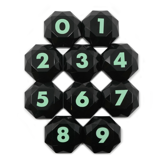 One Control Octagon Footswitch Hat Numbers