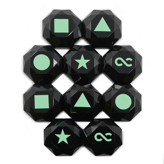One Control Octagon Footswitch Hat Symbols