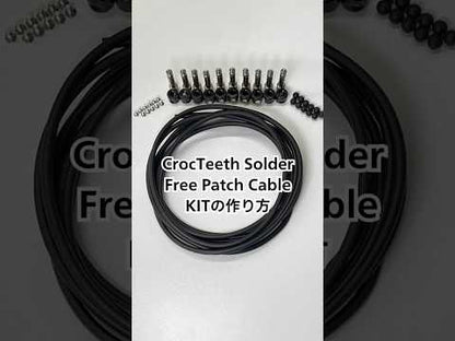 One Control CrocTeeth Solder Free Patch Cable KIT