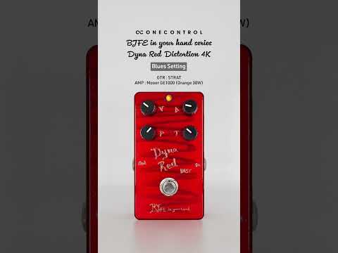 One Control BJFE in your hand series Dyna Red Distortion 4K