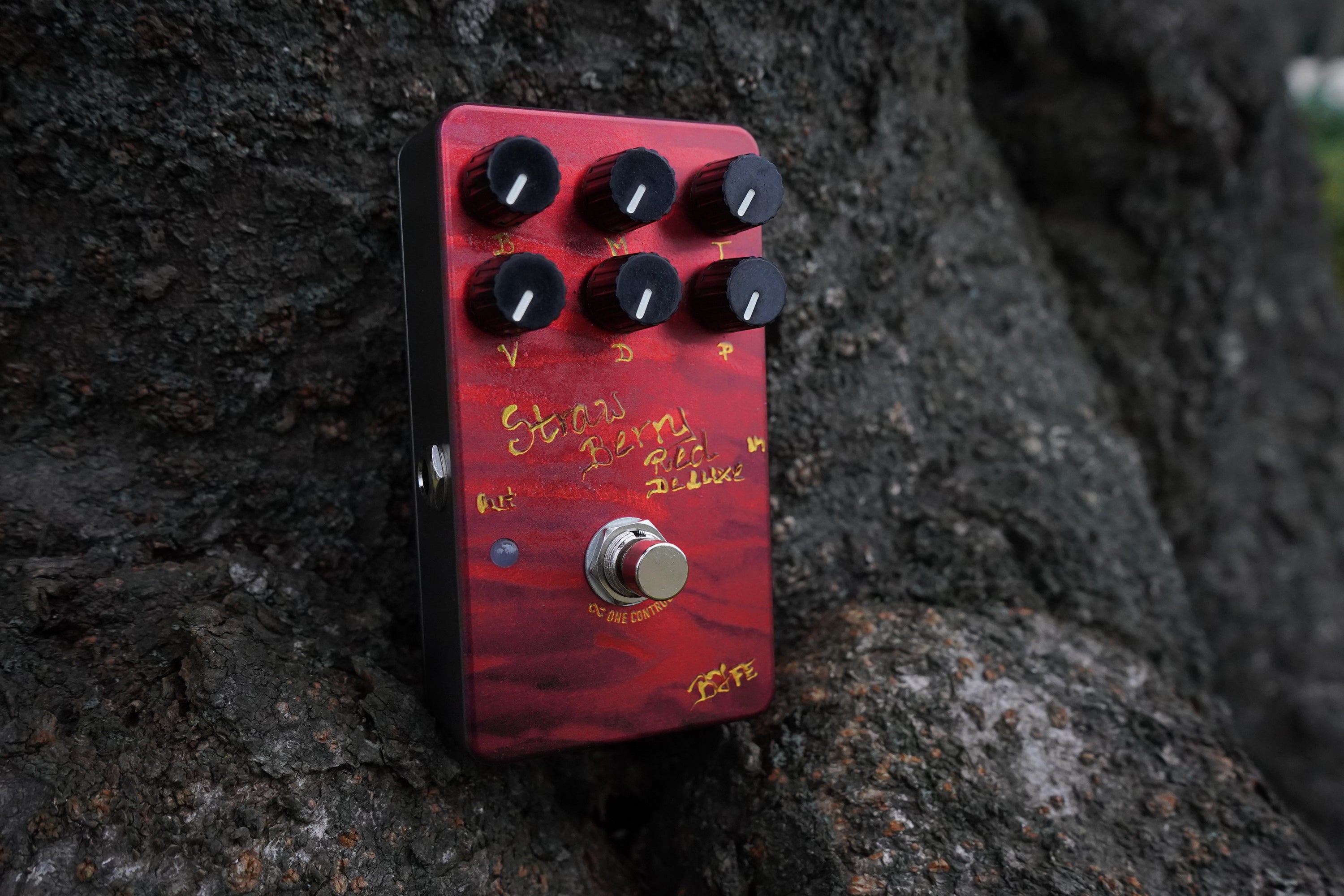 【美品】One Control Strawberry Red OverDrive