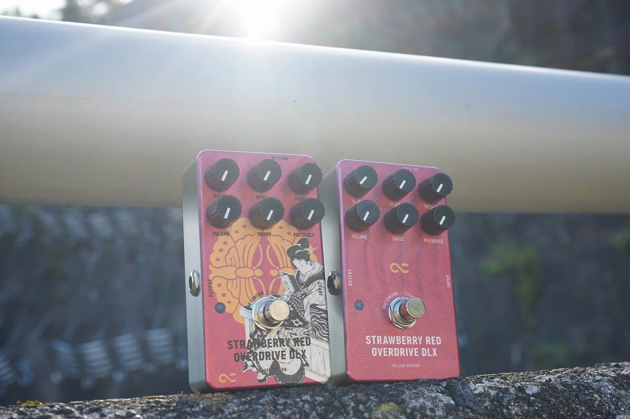 【美品】One Control Strawberry Red OverDrive