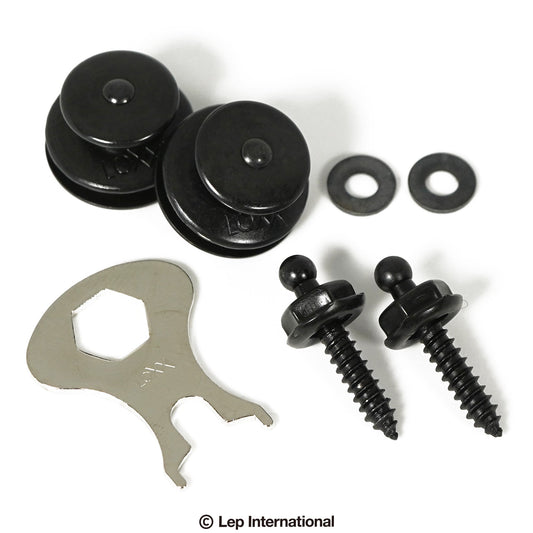 LOXX - LOXX Music Box Standard Black Chrome | ストラップピン ストラップロック