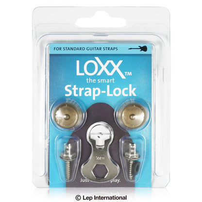 LOXX - LOXX Music Box Standard Vintage Brass | ストラップピン ストラップロック