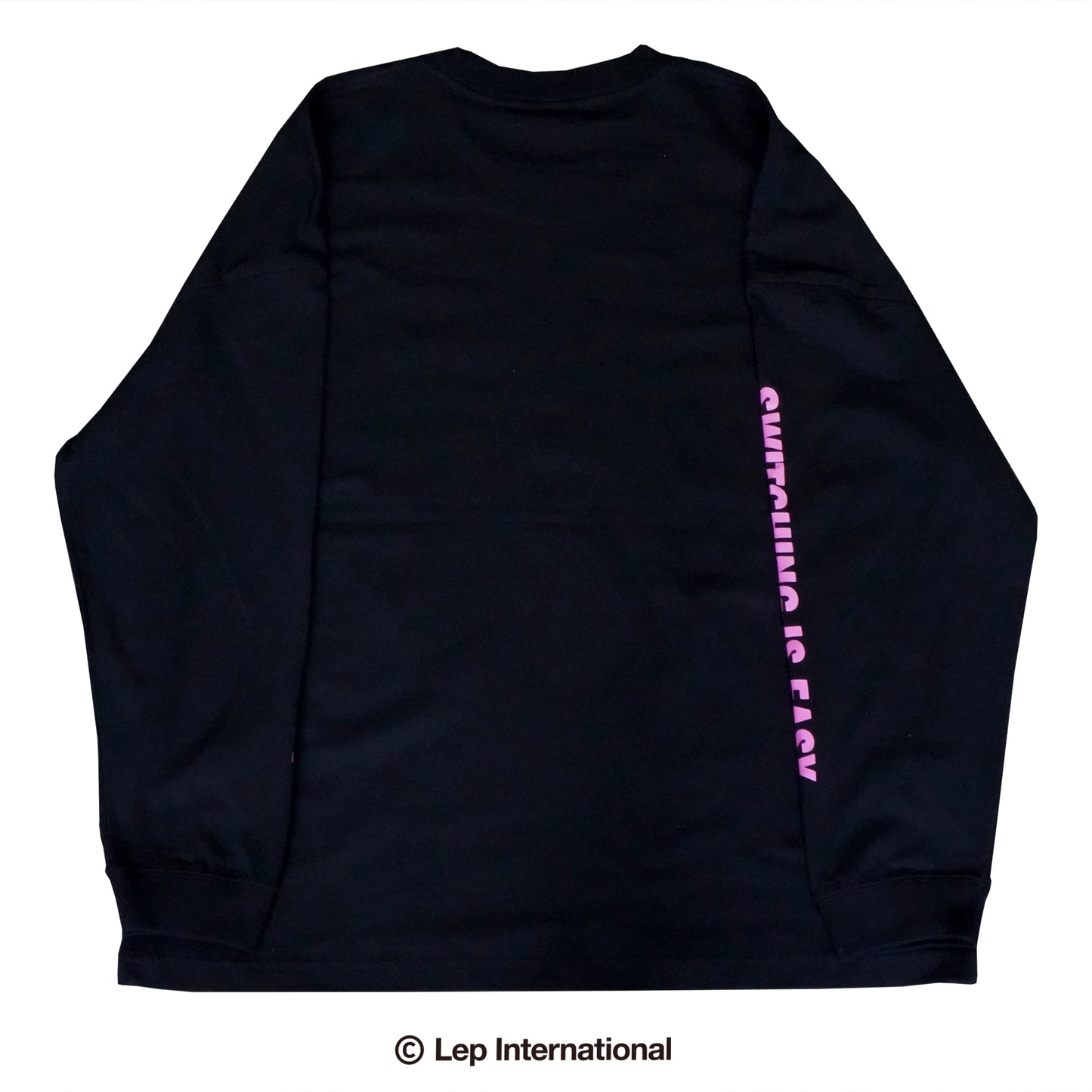 One Control Switching is Easy 長袖Tシャツ ブラック