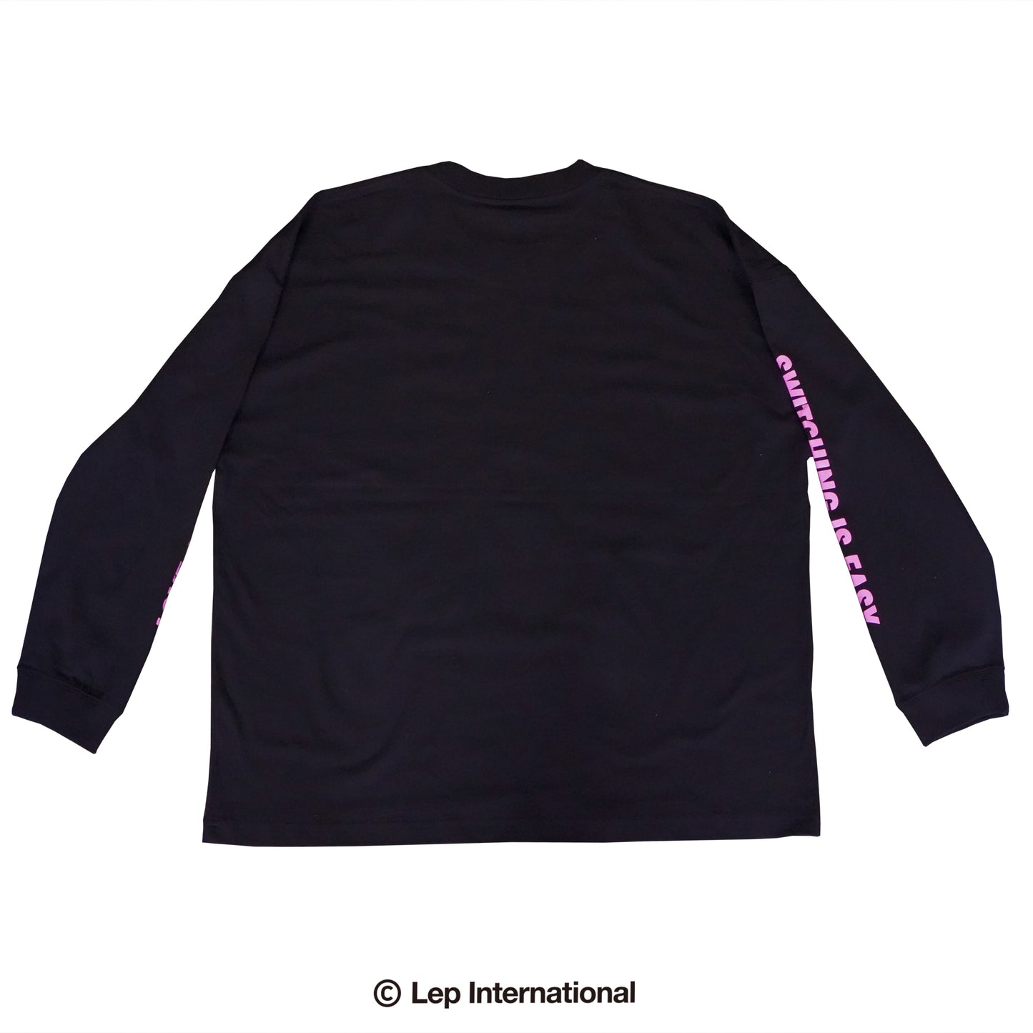 One Control Switching is Easy 長袖Tシャツ ブラック