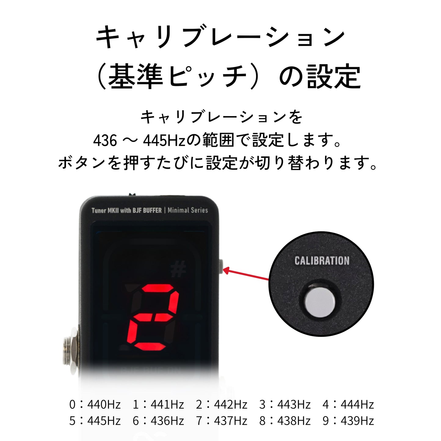 【4/21 16:00まで10%OFF!】One Control Minimal Series Tuner MKII with BJF BUFFER